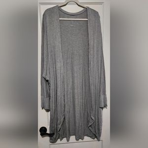 Torrid Gray Duster/Cardigan